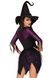 Костюм ведьмы Leg Avenue Mystical Witch, платье, шляпа, S