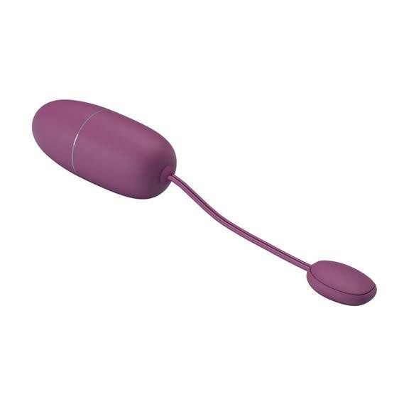 Виброяйцо Pretty Love Nymph Vibrating Egg Dark Purple (App), 33 г