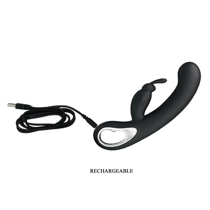 Вібратор-кролик Pretty Love Webb Vibrator Black