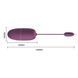 Виброяйцо Pretty Love Nymph Vibrating Egg Dark Purple (App), 33 г
