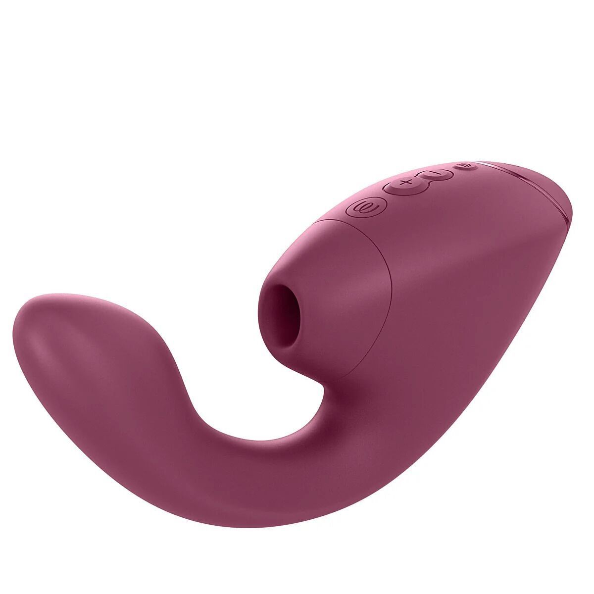 Двойной вакуумный клиторальный стимулятор с вибрацией Womanizer Next Duo - Dusky Pink
