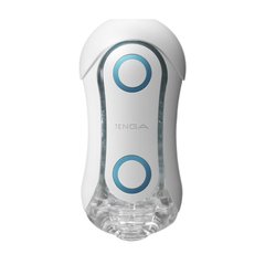 Мастурбатор Tenga Flip Orb — Blue Rush, с изменяемым сжатием, со стимулирующими шариками внутри