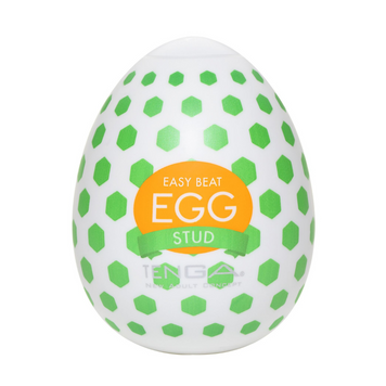 Мастурбатор-яйцо Tenga Egg Stud с шестиугольными выступами