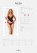 Топ и трусики Obsessive Bella Rou top & panties, топ, трусики, XS/S