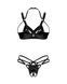 Комплект Obsessive Keira Lise 2-pcs crotchless set, S/M