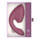 Двойной вакуумный клиторальный стимулятор с вибрацией Womanizer Next Duo - Dusky Pink