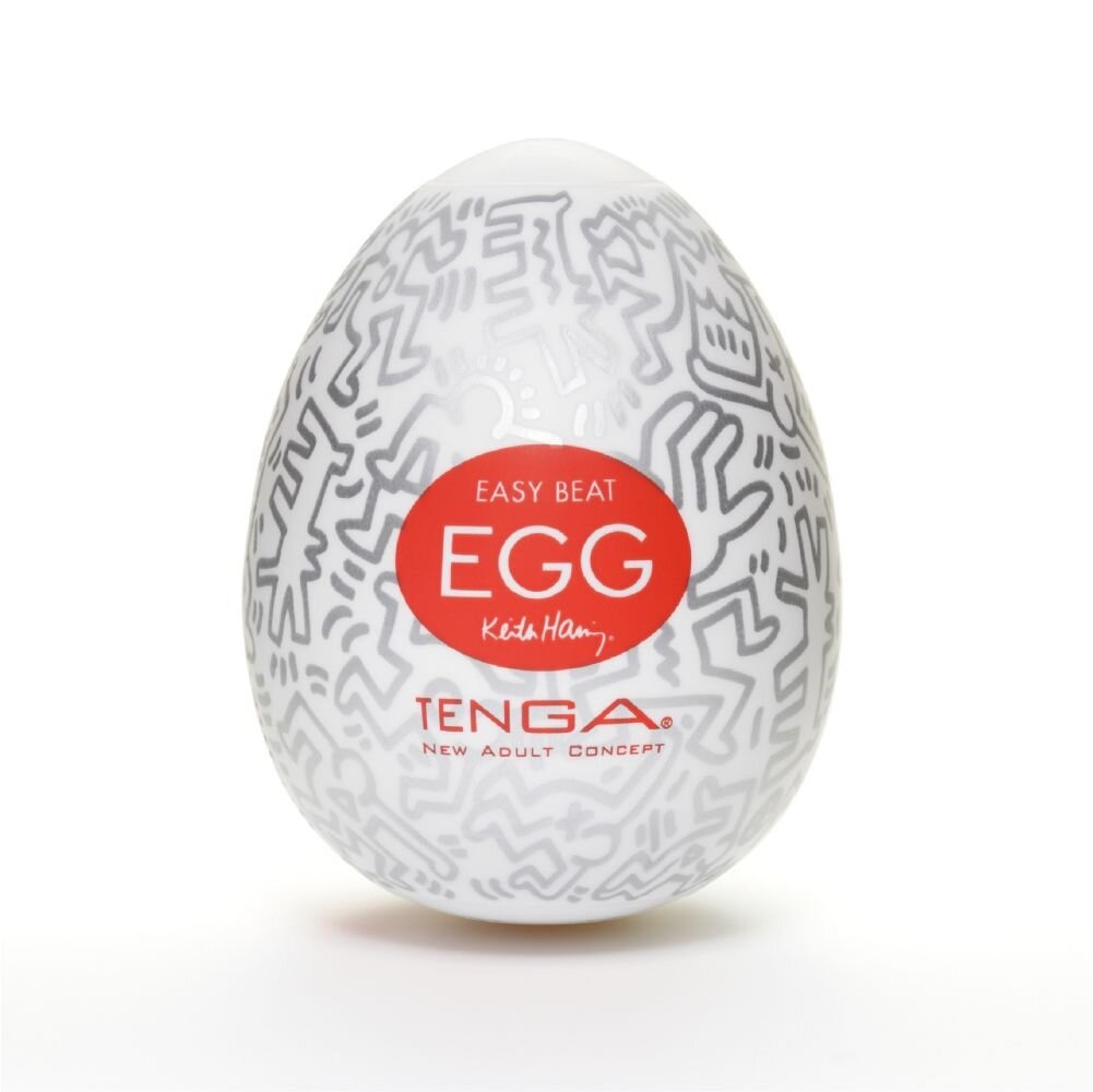 Яйцо-мастурбатор Tenga Keith Haring EGG Party