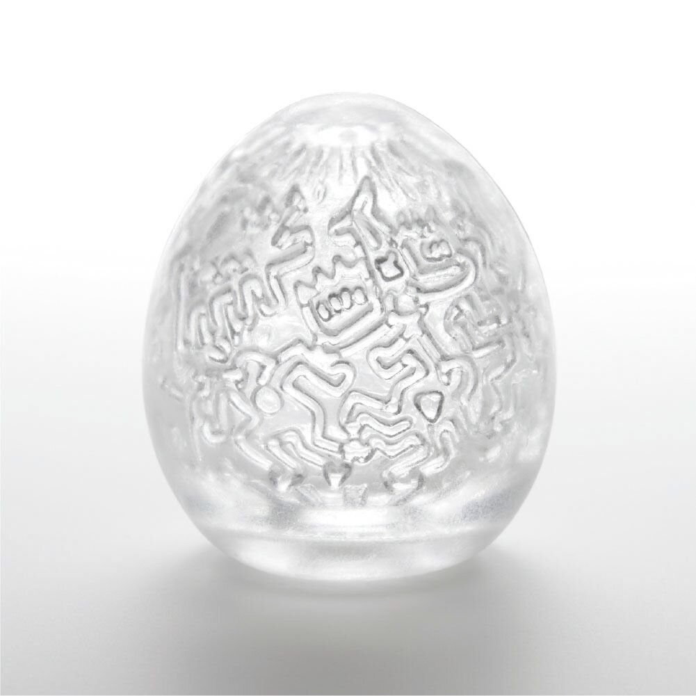 Мастурбатор-яйцо Tenga Keith Haring Egg Party