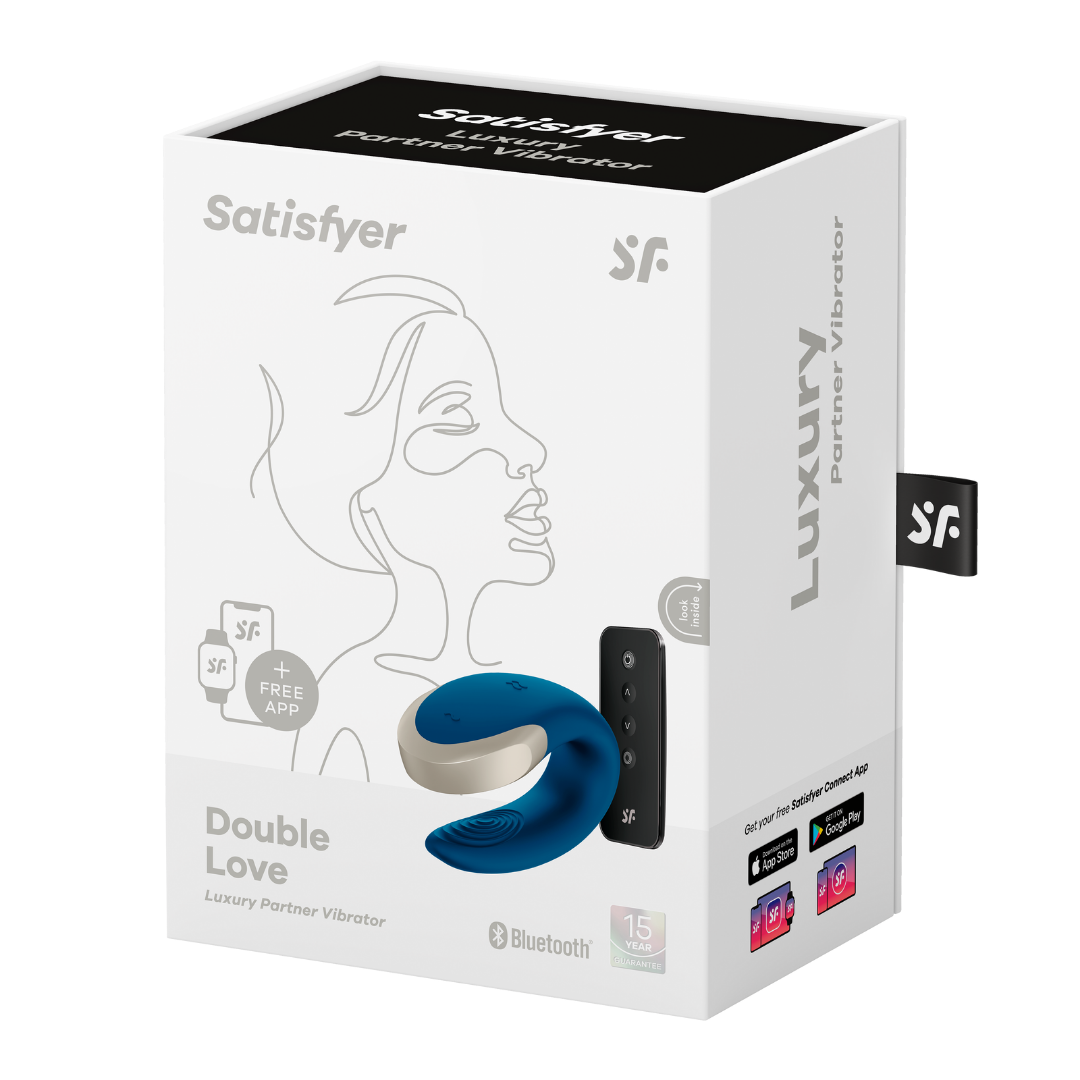 Смарт-вибратор для пар Satisfyer Double Love (Blue)