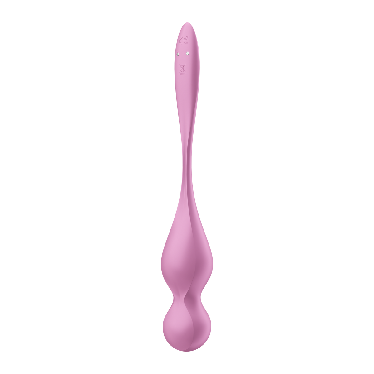 Вагінальні смарт-кульки з вібрацією Satisfyer Love Birds 1 Connect App Pink, 78 г
