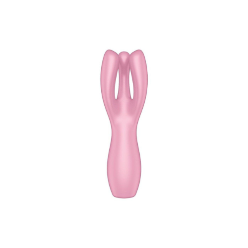 Клиторальный вибратор Satisfyer Threesome 3 Pink с тремя пальчиками
