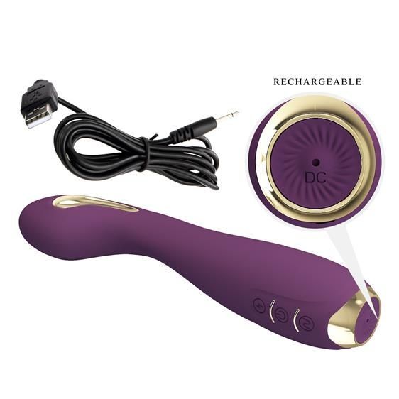 Вібратор Pretty Love Hector Vibrator Dark Purple (App)