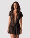 Пеньюар Obsessive Alluria peignoir & thong  , S/M