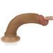 Фаллоимитатор Dual-Layered Silicone Cock 7" Brown