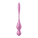 Вагінальні смарт-кульки з вібрацією Satisfyer Love Birds 1 Connect App Pink, 78 г