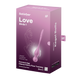 Вагінальні смарт-кульки з вібрацією Satisfyer Love Birds 1 Connect App Pink, 78 г