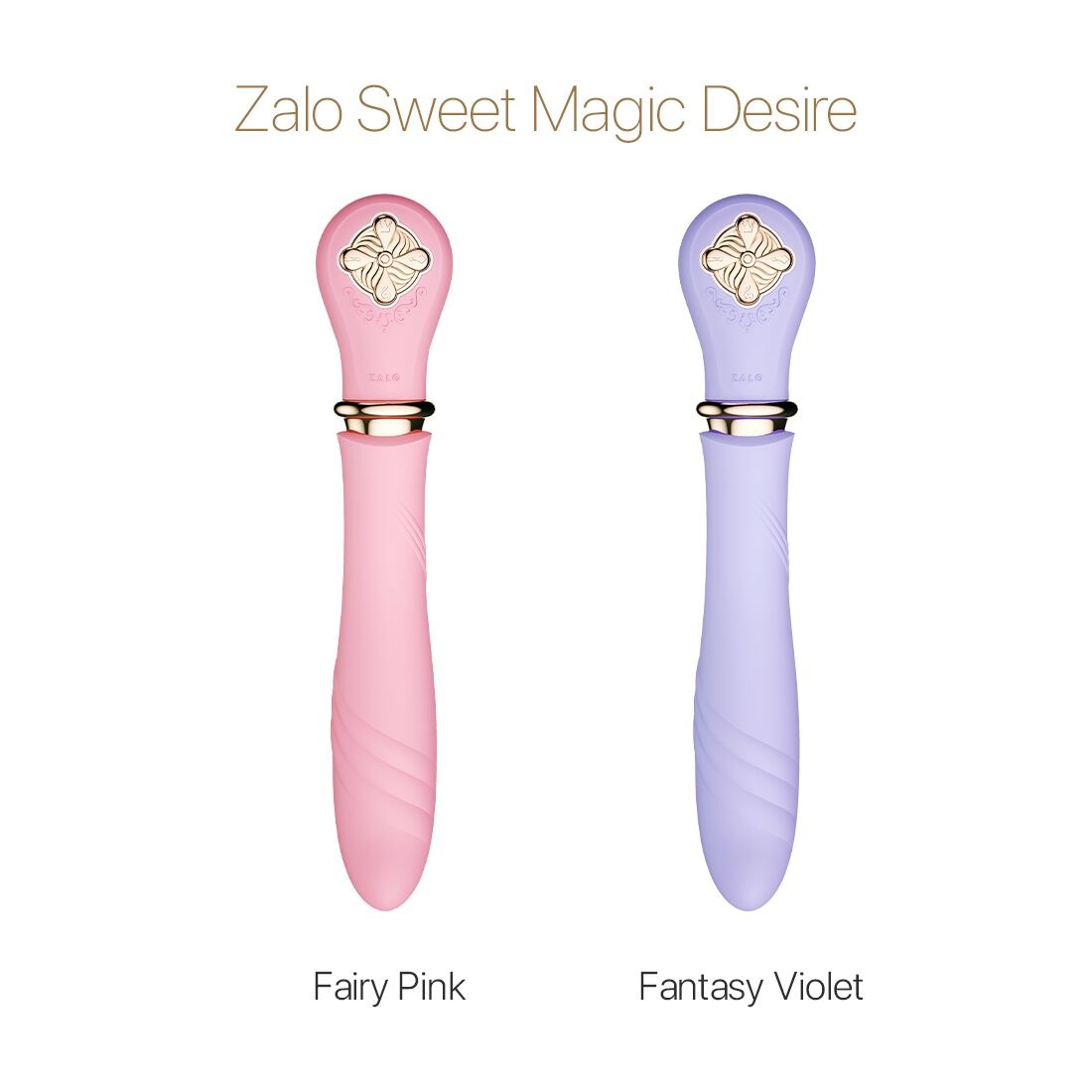 Пульсатор с подогревом Zalo Sweet Magic - Desire Fairy Pink, турбо режим