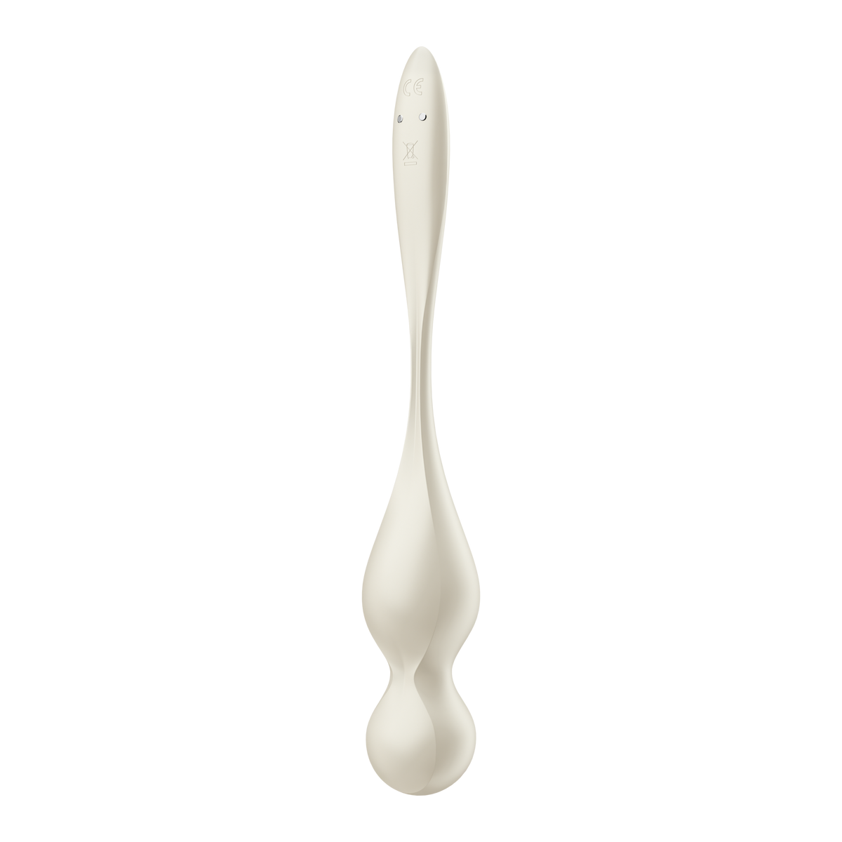 Вагинальные смарт-шарики с вибрацией Satisfyer Love Birds 1 Connect App White, 78 г