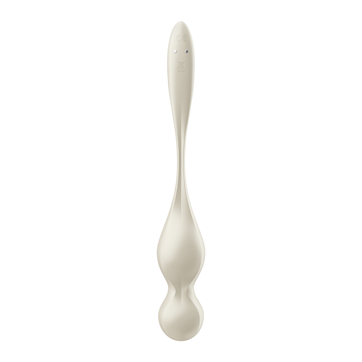 Вагинальные смарт-шарики с вибрацией Satisfyer Love Birds 1 Connect App White, 78 г