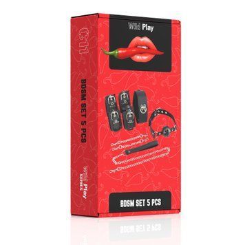 Набір БДСМ Erospace Wild Play BDSM Set 5 pcs C11