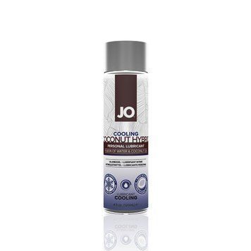 Охлаждающая смазка-крем с кокосовым маслом JO Coconut Hybrid COOLING (120 мл) белая