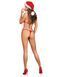 Новогодний комплект Obsessive Santastic 3-pcs set , S/M