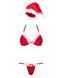 Новогодний комплект Obsessive Santastic 3-pcs set , S/M