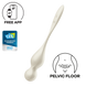 Вагинальные смарт-шарики с вибрацией Satisfyer Love Birds 1 Connect App White, 78 г