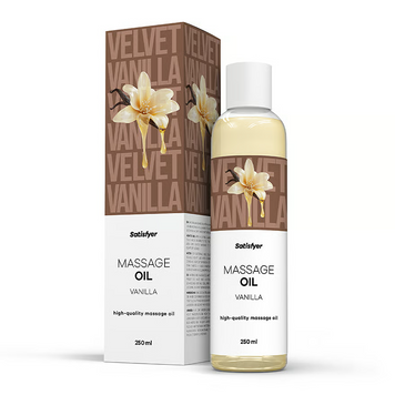 Масажна олія Satisfyer Massage Oil Vanilla, 250 мл