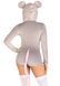 Комбинезон-костюм мышки Leg Avenue Comfy Mouse, с капюшоном, XS