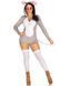 Комбинезон-костюм мышки Leg Avenue Comfy Mouse, с капюшоном, XS
