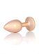 Анальная пробка Jewellery Pearl Gold Plug Clear S