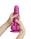 Реалистичный фаллоимитатор Strap-On-Me Sliding Skin Realistic Dildo Fuchsia L, эффект подвижной кожи
