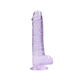 Фалоімітатор Realrock Dildo 8"/19 cm Purple