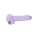 Фалоімітатор Realrock Dildo 8"/19 cm Purple