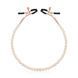 Затискачі для сосків з перлинним ланцюжком Rosy Gold - Nipple Clamps Pearls
