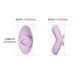 Смарт-вібратор для клітора Svakom Echo 2 Pink Lilac, підігрів до 38 &deg;C, знімна насадка на палець