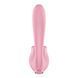 Вагинально-клиторальный вибратор с язычком Satisfyer Tongue Genius с имитацией кунилингуса