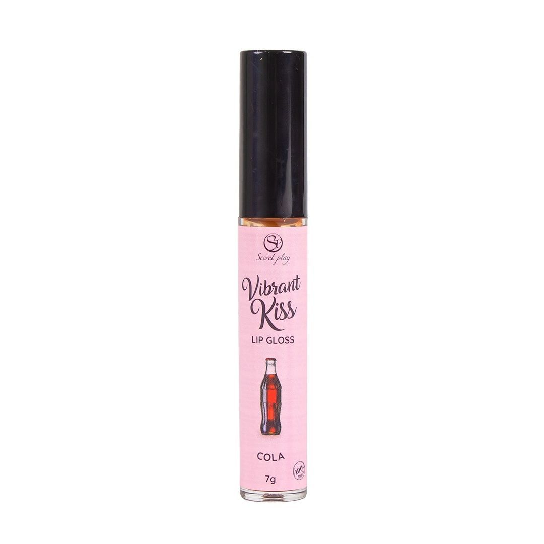 Блиск для губ з ефектом вібрації Secret Play Coke Lip Gloss Vibrant Kiss