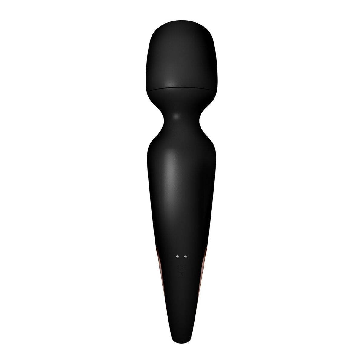 Вібромасажер Satisfyer Wand-erland, чорний-рожеве золото