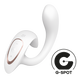 Вагинально-клиторальный вибратор Satisfyer G for Goddess 1 White, 2 мотора