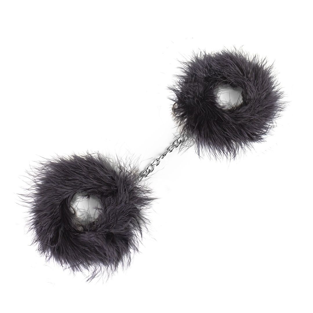 Наручники Black Marabou Handcuffs