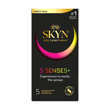 Набор безлатексных презервативов SKYN 5 Senses, 5 видов (5 шт)