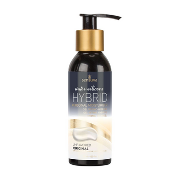Смазка водно-силиконовая Sensuva Hybrid Formula (125 мл) без сахара, подходит для оральных ласк