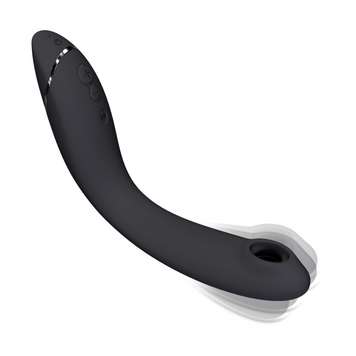 Вакуумный стимулятор для точки G и клитора с вибрацией Womanizer OG Dark Grey, 12 уровней, 3 режима