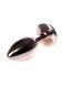 Анальная пробка Jewellery Red Gold Plug Purple d 2,7 см