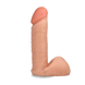 Фаллоимитатор Doc Johnson The Realistic Cock 6 inch White &mdash; ULTRASKYN, Vack-U-Lock, диаметр 4,3 см