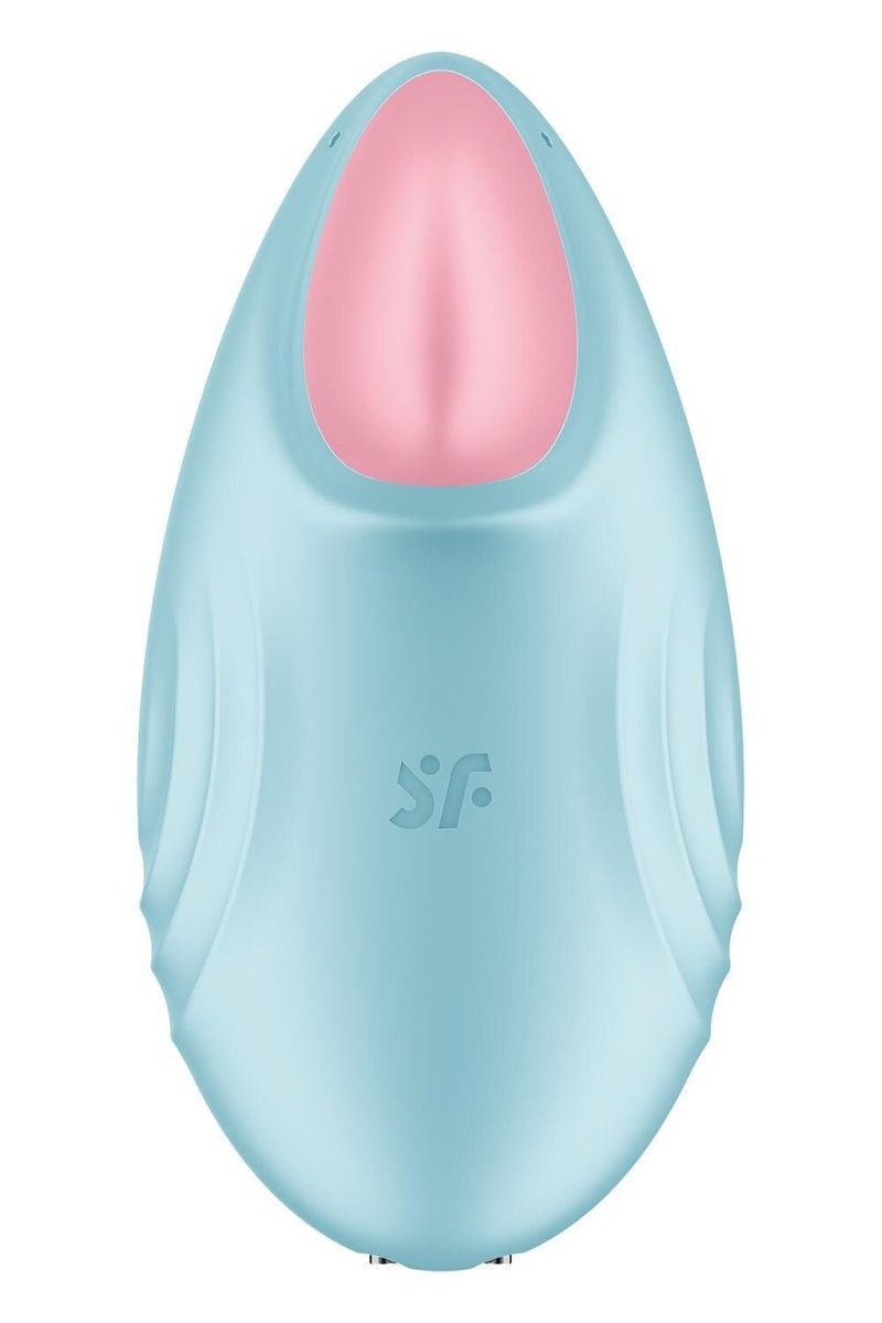 Смарт-вибратор для клитора Satisfyer Tropical Tip Light Blue