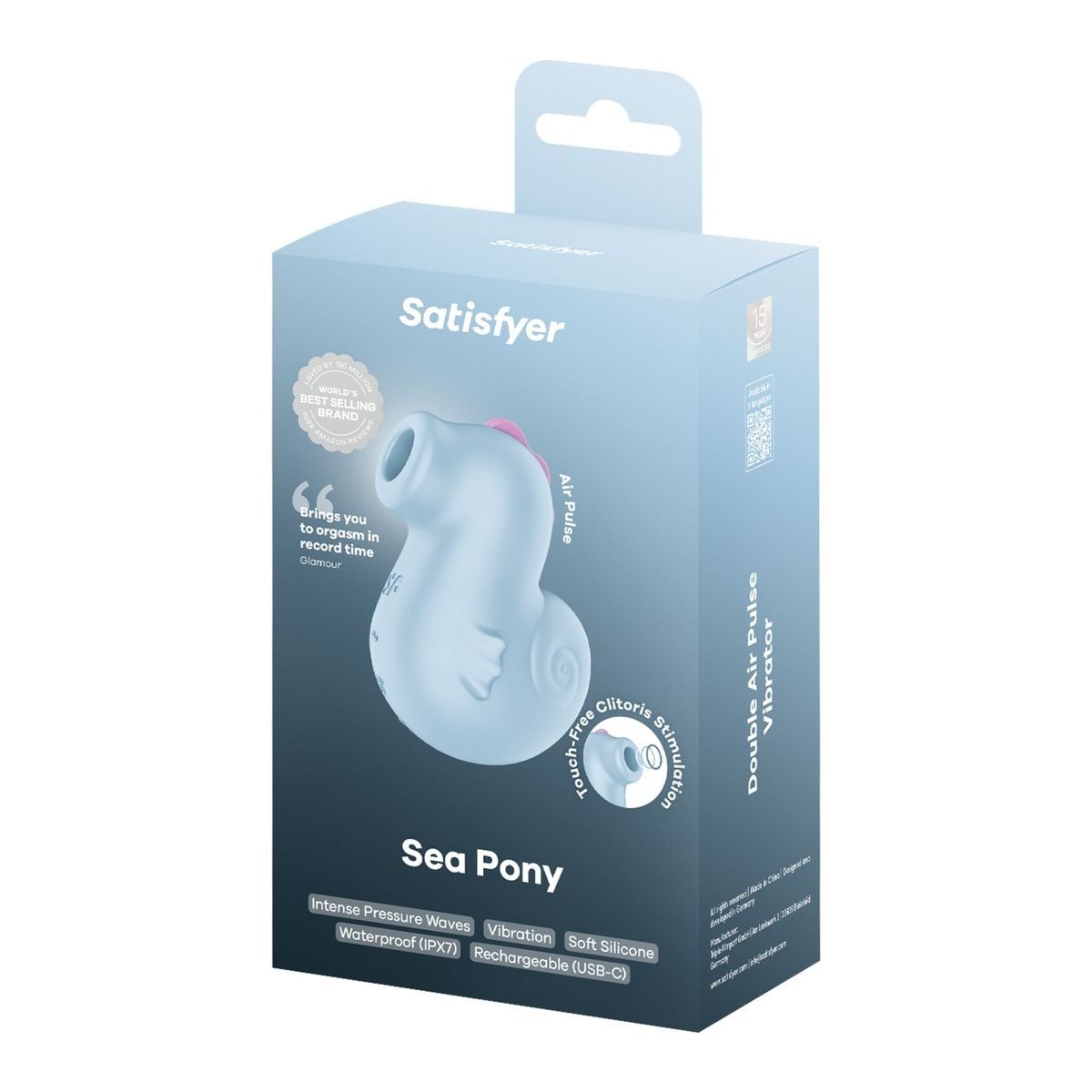 Вакуумний кліторальний стимулятор Satisfyer Cuties Sea Pony