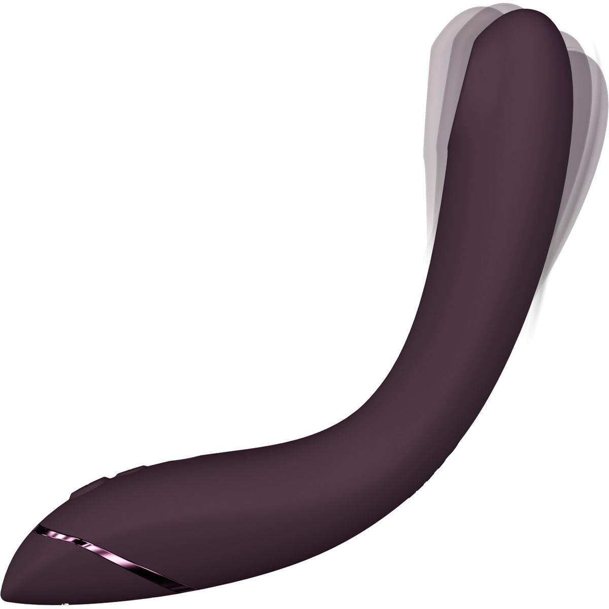 Вибратор для точки G c вакуумной стимуляцией Womanizer OG Aubergine